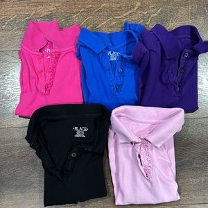 Girls uniform polos